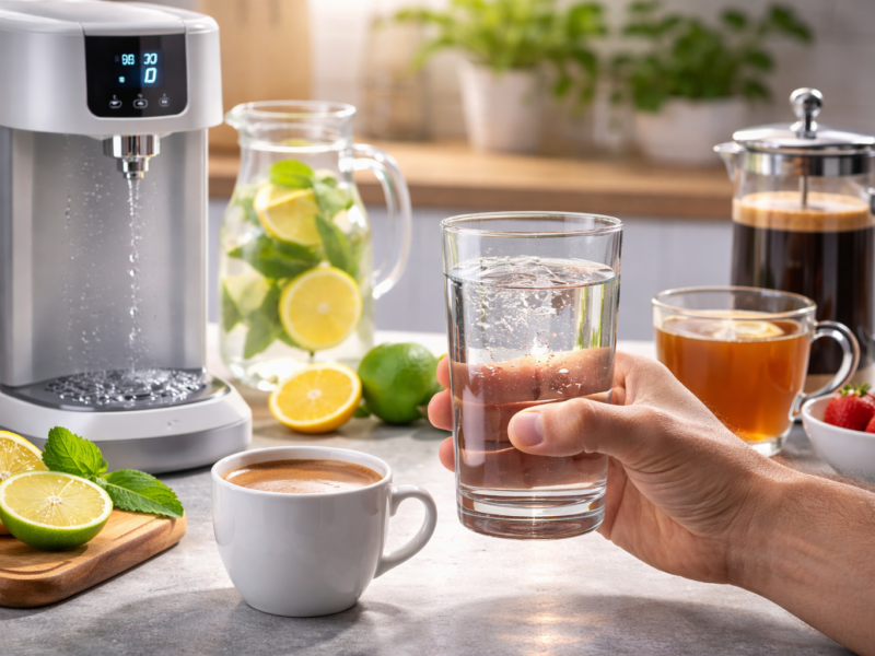 Como um purificador pode melhorar o sabor da sua água