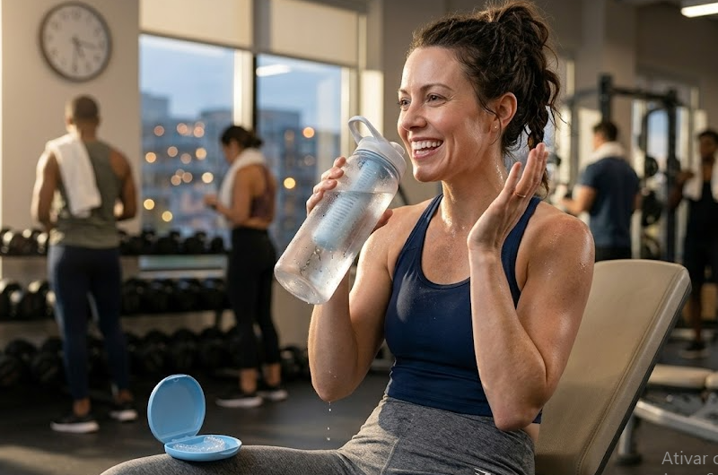 Hidratação: A importância da água gelada na recuperação muscular após os exercícios