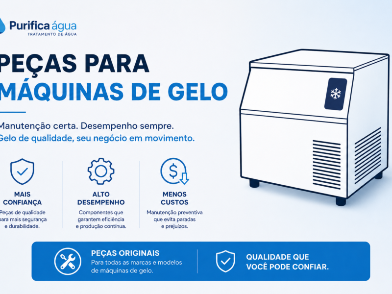 Peças para Máquinas de Gelo: a importância da manutenção preventiva para evitar prejuízos